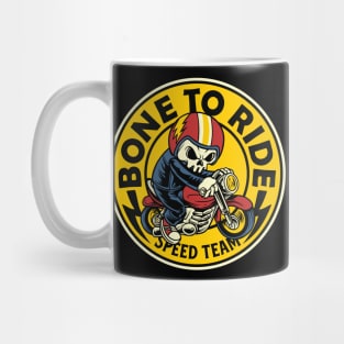 Skeleton rider Mug